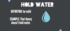 hold water