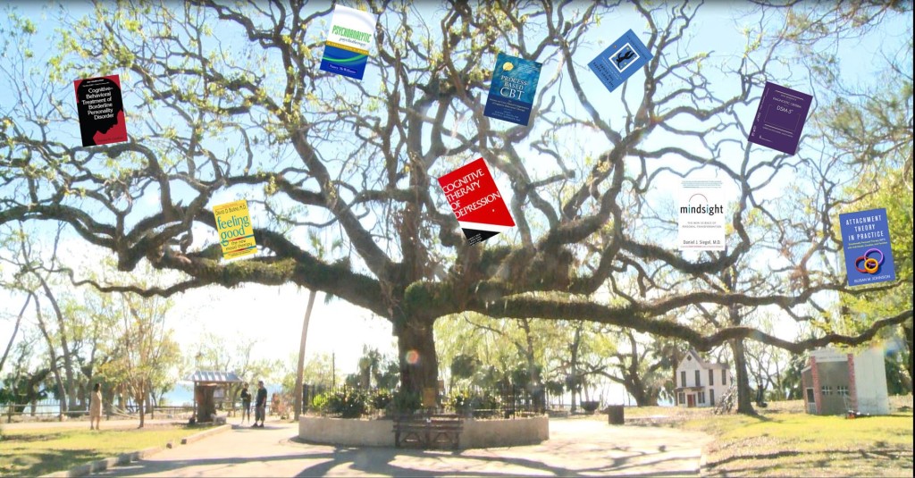 Books in tree