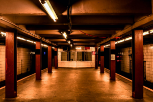empty subway